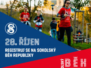 Oslavujte během. Sokolský běh republiky spouští registrace do desítek závodů. Vyberte si ten svůj