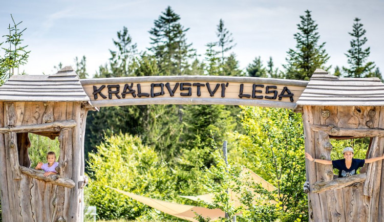Království lesa – lesní svět plný zážitků nejen pro děti, otvírá v sobotu 1. května