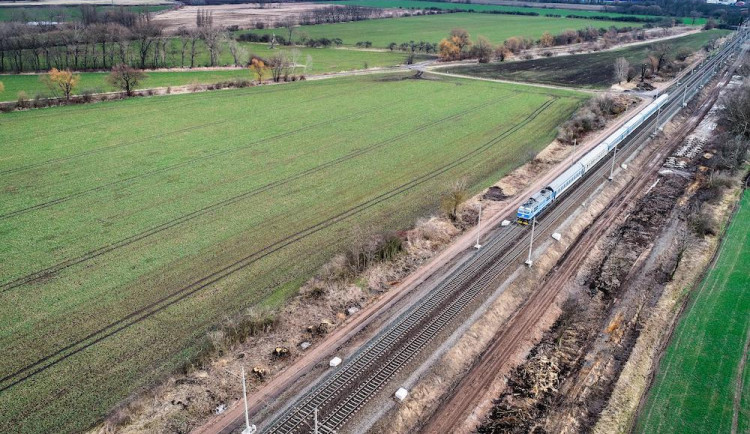 Stavba D3 změní železniční trať u Hodějovic.