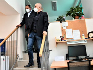 Záchranka má v Krumlově nově zrekonstruované prostory. Přestavba trvala zhruba rok a půl