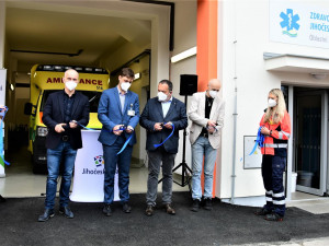 Záchranka má v Krumlově nově zrekonstruované prostory. Přestavba trvala zhruba rok a půl