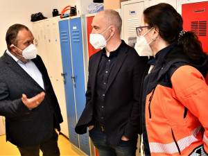 Záchranka má v Krumlově nově zrekonstruované prostory. Přestavba trvala zhruba rok a půl