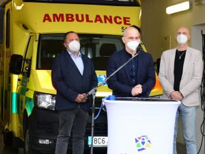 Záchranka má v Krumlově nově zrekonstruované prostory. Přestavba trvala zhruba rok a půl