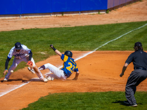 Sokol Hluboká v šesté sérii baseballové Extraligy vyzve Kotlářku Praha. Pokud počasí dovolí