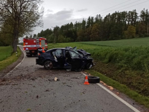 Další smrtelná nehoda na jihu Čech. Mladík nepřežil náraz do stromu