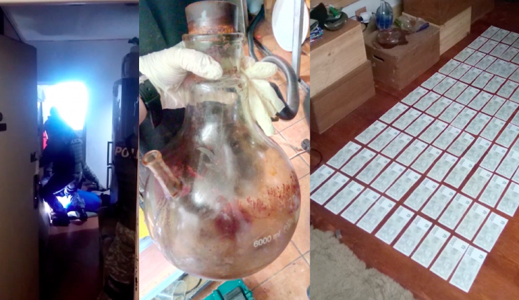 Policie zadržela skupinu dealerů. Výrobou a prodejem pervitinu si přišli na 60 milionů