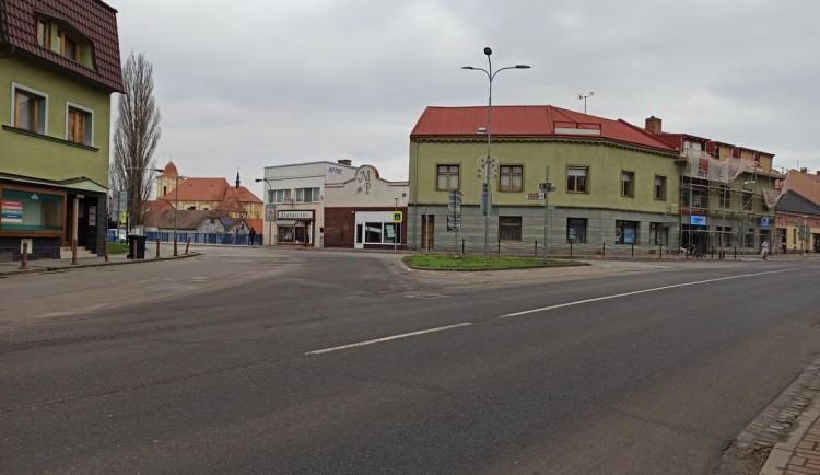 Centrum Veselí nad Moravou se uzavírá kvůli stavbě nových křižovatek