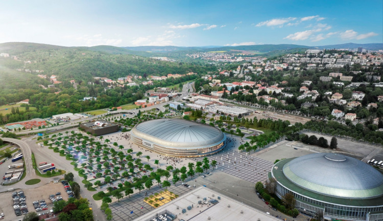 Aréna na výstavišti má stavební povolení, stavět se začne do roka