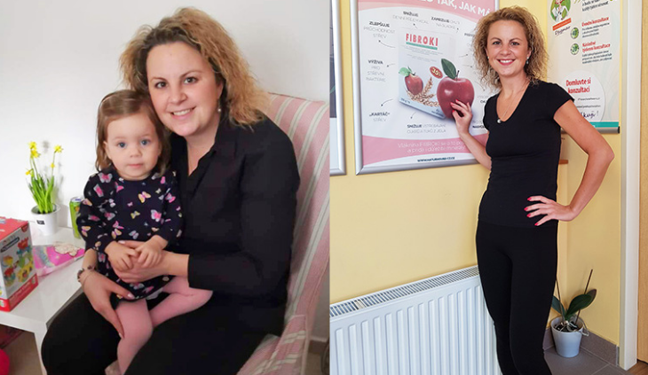 Nikola za šest měsíců zhubla neskutečných 30 kilo a cítí se skvěle, pomohl jí Naturhouse