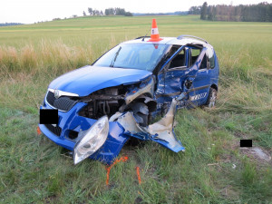 Další tragická nehoda na jihu Čech. Řidiči se nejspíš stalo osudným předjíždění