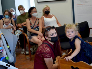 Zámeček u temelínské elektrárny přivítal nové občánky Mydlovar