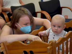 Zámeček u temelínské elektrárny přivítal nové občánky Mydlovar