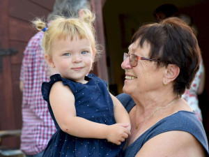 Zámeček u temelínské elektrárny přivítal nové občánky Mydlovar