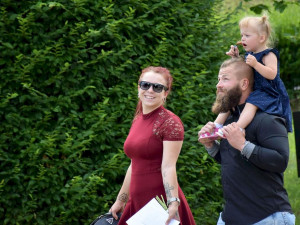 Zámeček u temelínské elektrárny přivítal nové občánky Mydlovar