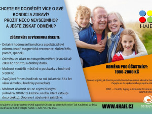 4HAIE: Jde do finále! Jen do konce srpna můžete zjistit více o svém zdraví a kondici