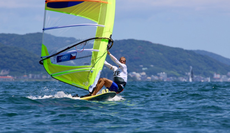 Windsurfer Karel Lavický začíná závodit na olympiádě