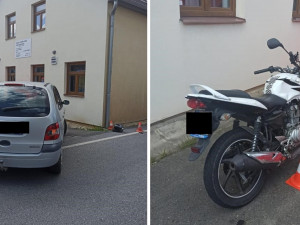 U Vodňan zahynul mladý motocyklista. Osudným se mu stalo předjíždění