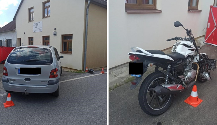 U Vodňan zahynul mladý motocyklista. Osudným se mu stalo předjíždění.