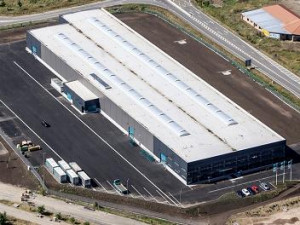 Výrobní závod Izos v Sudoměřicích na Hodonínsku