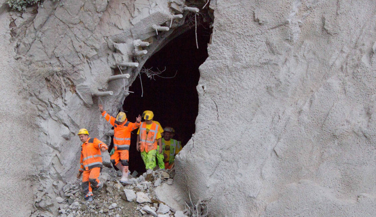 Proraženo. Brno má svůj tunel pro šaliny