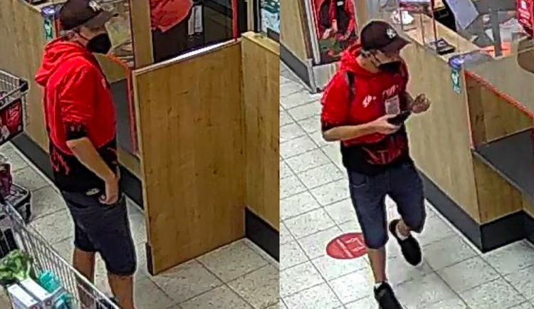 Se zapomenutým batohem ukradl i doklady a platební kartu. Po zloději pátrá policie