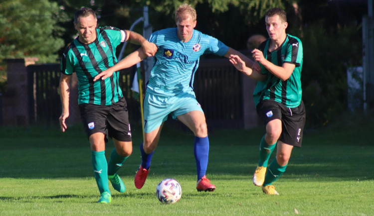 Na Dobré Vodě vyhráli fotbalisté Borovan 1:0.