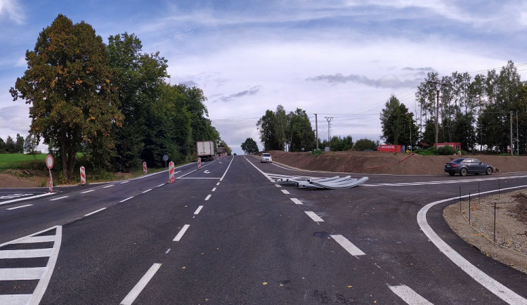 ŘSD zprovozní část silnice I/3 ve Velešíně, kde se předělávala křižovatka