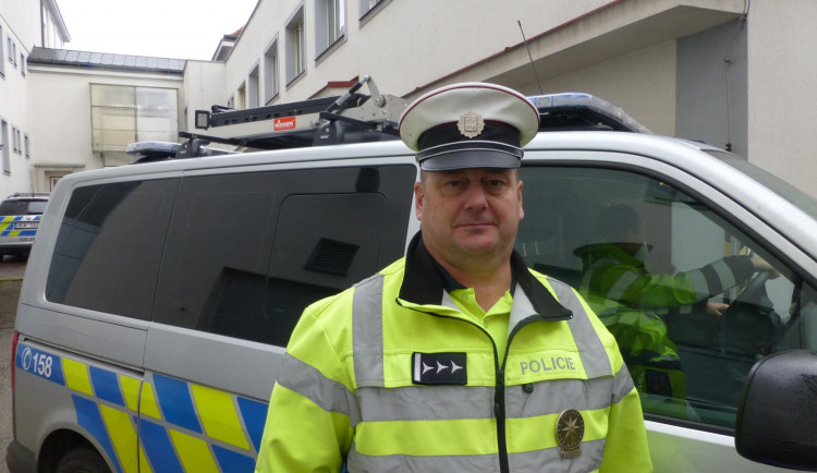 Dopravní policista Jiří Punda.
