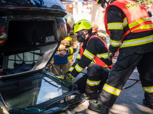 Hasiči z Velešína dobyli Prahu. Vyhráli mistrovství České republiky ve vyprošťování