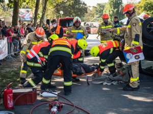 Hasiči z Velešína dobyli Prahu. Vyhráli mistrovství České republiky ve vyprošťování