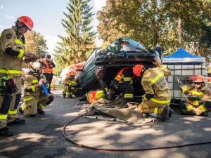 Hasiči z Velešína dobyli Prahu. Vyhráli mistrovství České republiky ve vyprošťování