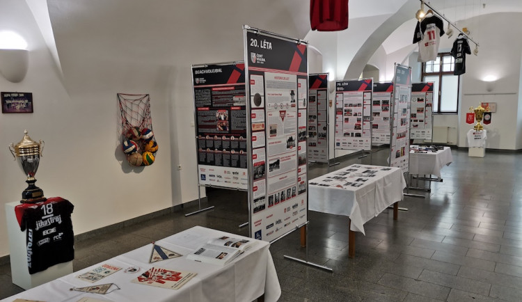 Navštivte výstavu 100 let Českého volejbalu probíhající v Českých Budějovicích