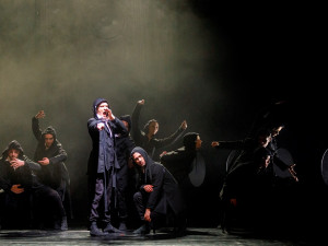 Baletní soubor si připravil představení Mechanický pomeranč. Foto: Petr Zikmund