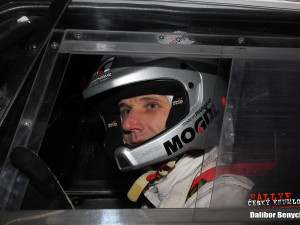 Krumlovská rally odstartovala zkouškou na budějckém výstavišti. Vedení se ujal Pech