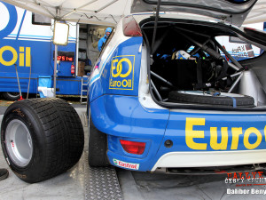 Krumlovská rally odstartovala zkouškou na budějckém výstavišti. Vedení se ujal Pech