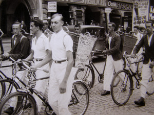 DRBNA HISTORIČKA: Kdo šel do učení na pekaře, musel umět jezdit na kole