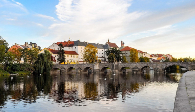 Město Písek.