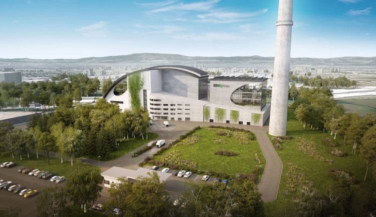 Vizualizace plánovaného areálu.