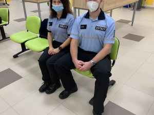 Policejní nováčci darovali krev v budějcké nemocnici