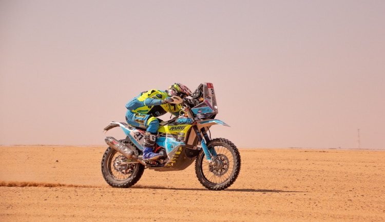 Chci budit tovární jezdce ze spaní, přeje si Michek před třetím Dakarem