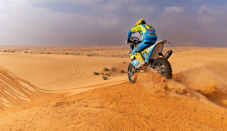 Michek zajel v nejdelší etapě Dakaru jedenáctý čas. Držel jsem plný plyn do poslední chvíle, říká.