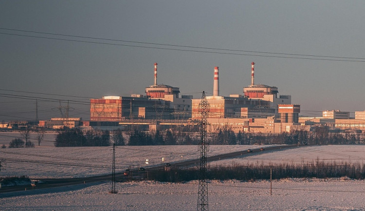 Jaderná elektrárna Temelín.