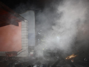 Po požáru elektrodílny zůstala škoda milion korun