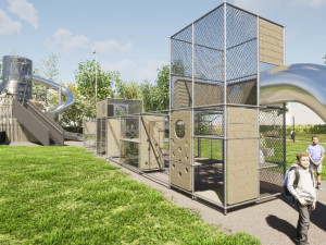 Rekonstrukce Parku Dukelská začne v únoru. Město pokácí některé keře a stromy