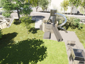 Rekonstrukce Parku Dukelská začne v únoru. Město pokácí některé keře a stromy