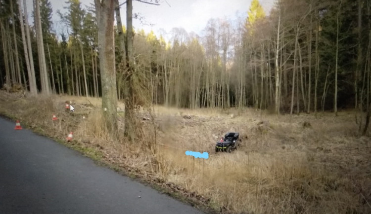 Při nehodě čtyřkolky zemřel na Českobudějovicku mladý muž