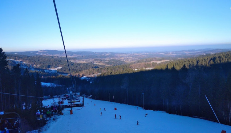 Lyžařské areály Zadov a Nové Hutě zažívají jeden z nejsilnějších týdnů zimní sezóny