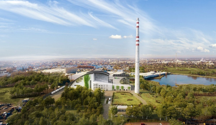 Vizualizace areálu ve Vrátě.