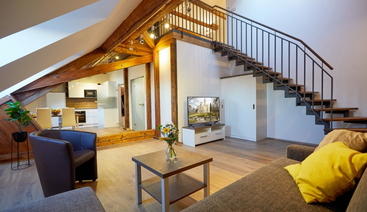 Luxus i pohodlí. Apartmány v Residence Mariánská nabízí ubytování v centru Českých Budějovic