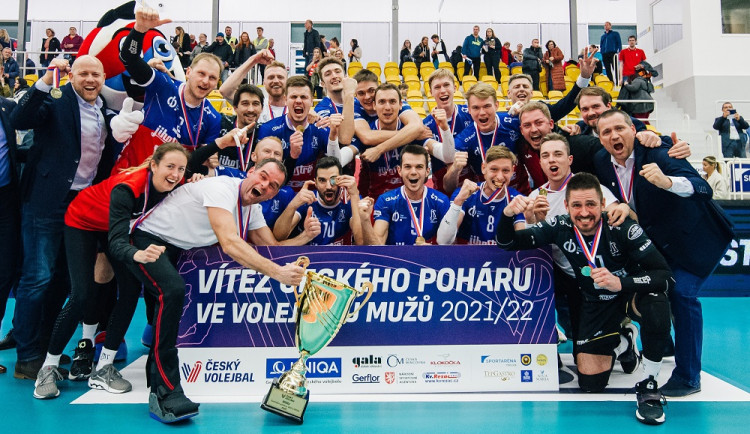 Jihostroj porazil Karlovarsko v tie-breaku a získal Český pohár